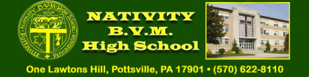 Nativity Blessed Virgin Mary High School Logo Photo Album