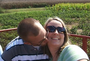 Mike and I at the Pumpkin Patch