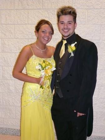 JT & Sephanie at 2007 Prom