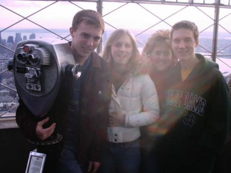 On Top of the Empire State Building