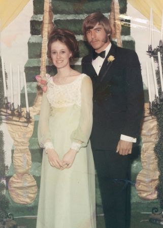 Senior Prom w/Mike Hagge  1970