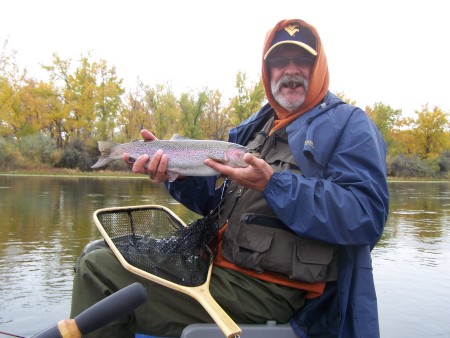 Flyfishing on the Bighorn River with my sons.