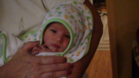 my grandson, Ryan, born July 30th, 2007.