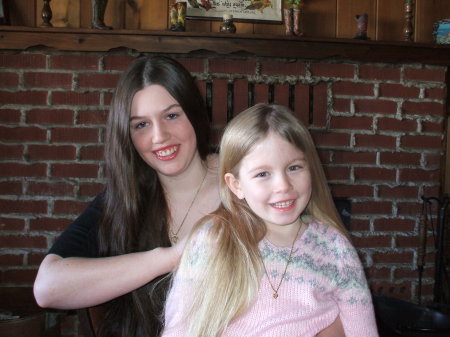 Our daughters, Heidi and Taylor