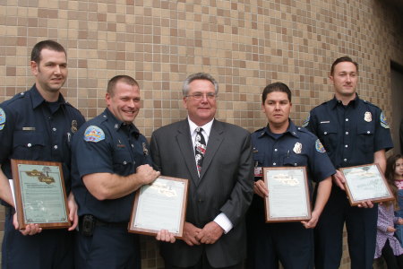 Rescue commendation award