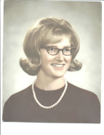 rebecca's senior picture 1966