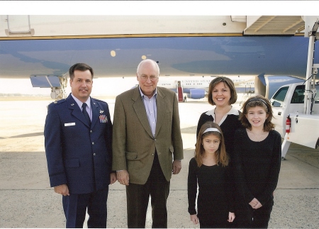 Air Force II Departure.  November 2007.