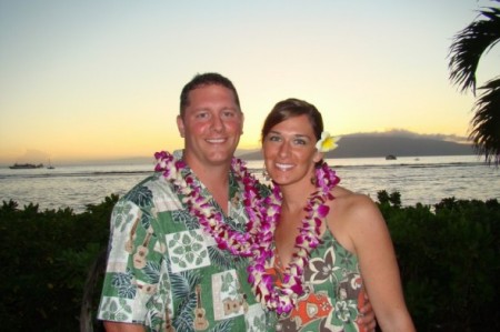 Bride and Groom in Hawaii