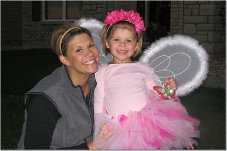 Mommy and Reece - Halloween 2007