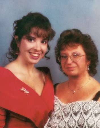 Me and Mom on Bermuda cruise, 1998.