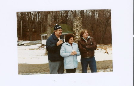 larry and  jeanette  and  son