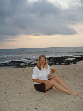 Chrissy At the Four Seasons in Waikoloa, Hawaii