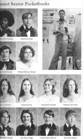 76 yearbook, senior pictures