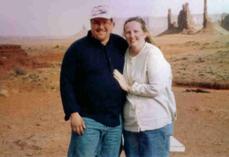 me & ronda at monument valley