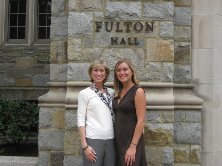 Carolyn's graduation day, Boston College