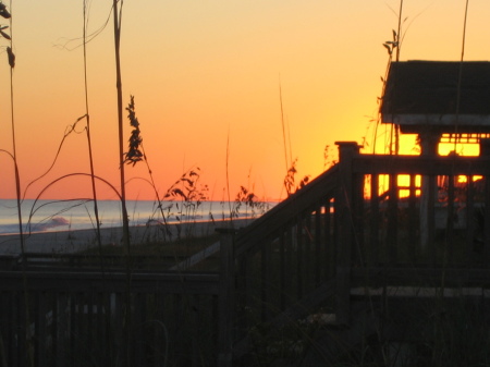 Sunset on North Carolina Beach