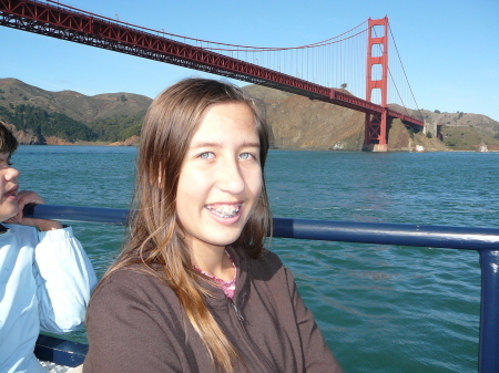 Taylor (12) on cruise of SF Bay