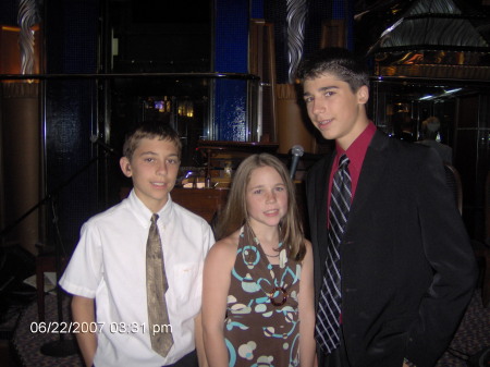 Tyler, Nicholas and Sydney