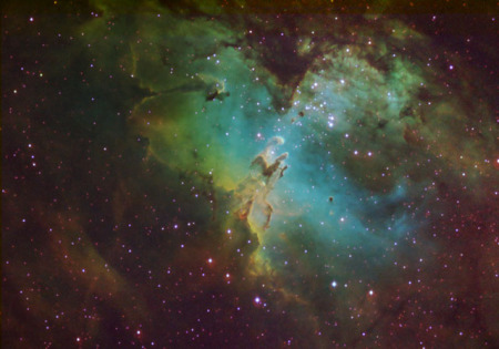 M16 "Pillars of Creation" aka The Eagle Nebula