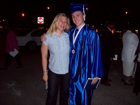 My son, Chris, at his Graduation!