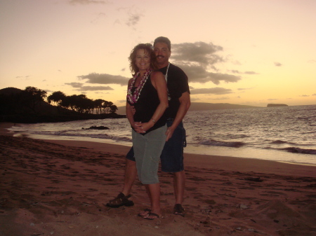 My Husband, Mitch and I in Hawaii