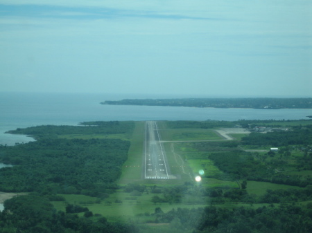 Landing in the Dominican Republic