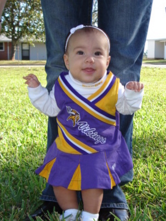 My little Vikings fan