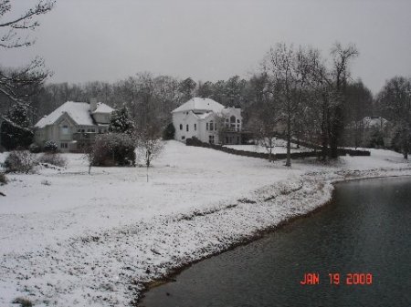 snow - back of house 2