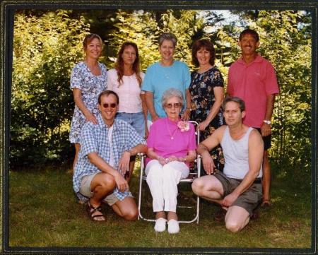 the sibs, one cousin, and Gram