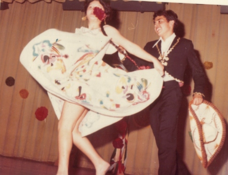 Me & Maria Gomez on Cinco de Mayo 1975 (Multi Purpose Room)