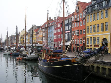 Neyhavn in Katrine's hometown of Copenhagen