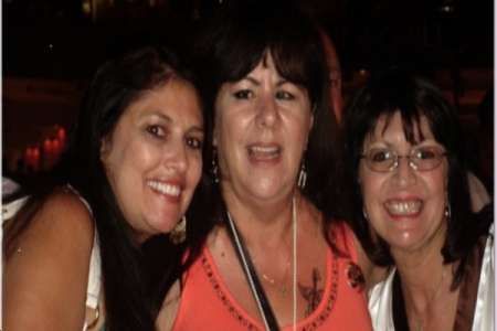 Rose, me and Gloria at LLB Vegas concert