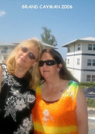 My sister Laurie and I Cayman Islands 2006