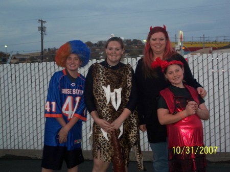 Halloween Snook Family picture