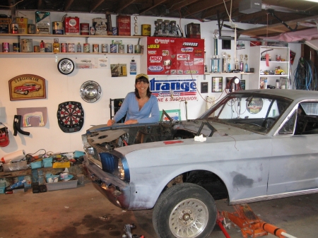 Me and my 66 stang