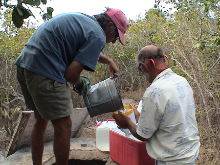 Fetching Water from Abandoned Cistern