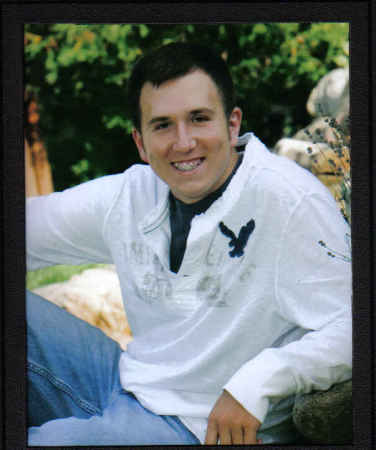 My sons senior picture