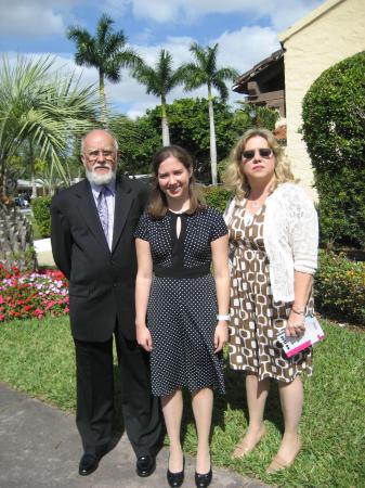 Liz, Sam, Dad Coral Gables April 2007