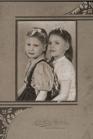 Penny and Becky, 1948
