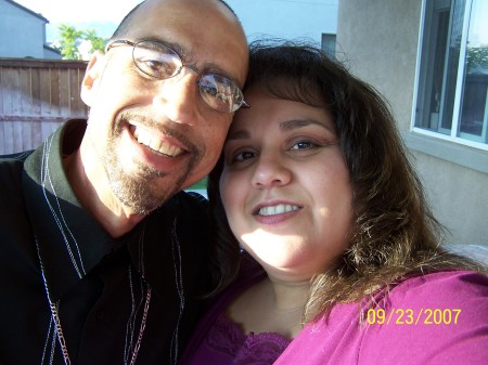 Me and my hubby!!!