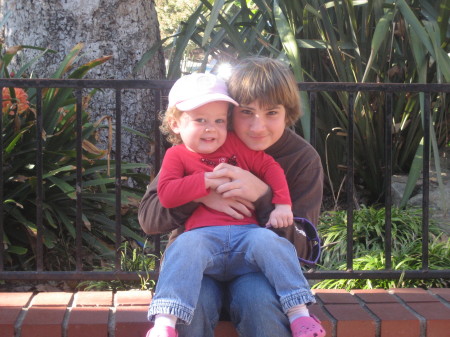 My stepson Ryan and my daughter Devynn - Nov 2007