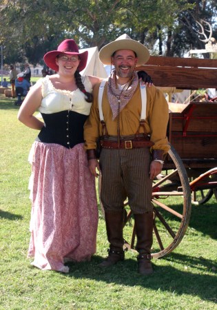 My daughter (Denielle) and I at cowboy event 11-2007