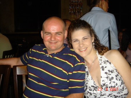 My husband and I - June 07