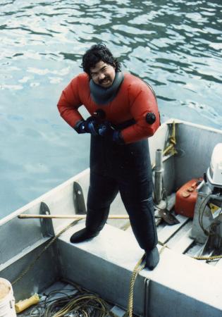 Diving in Alaska 1992
