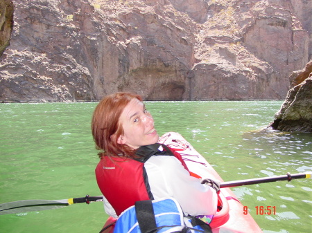 Kayaking the Colorado July, 2007