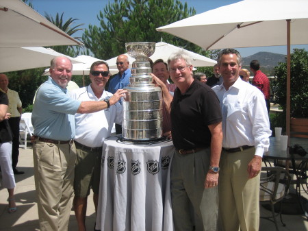 Aug. 2007 Spencer with Stanley Cup