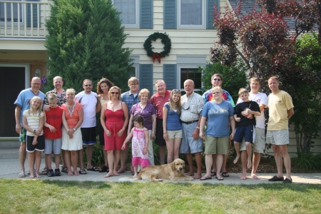 The Entire Trost Family - June 17, 2007