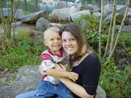 Hope & Koda - Stone Mountain GA, Oct 2007