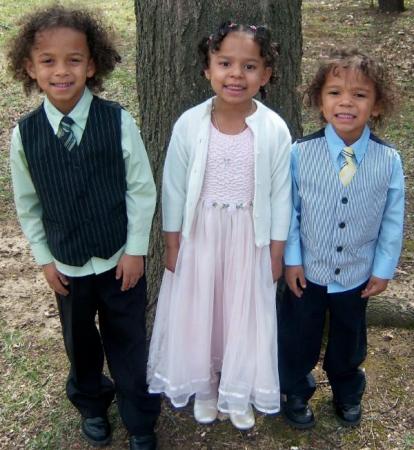 d'andre, shaelynn and jaxson