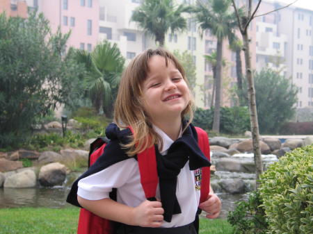 Kaytlin - First Day of School in Shanghai